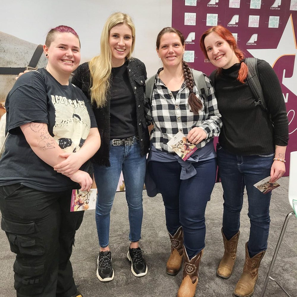 Equitana Webstar Convention – Selfie mit Julia Steinbrecher