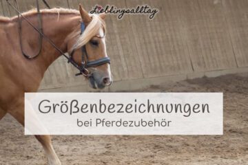 Größenbezeichnungen bei Pferdezubehör