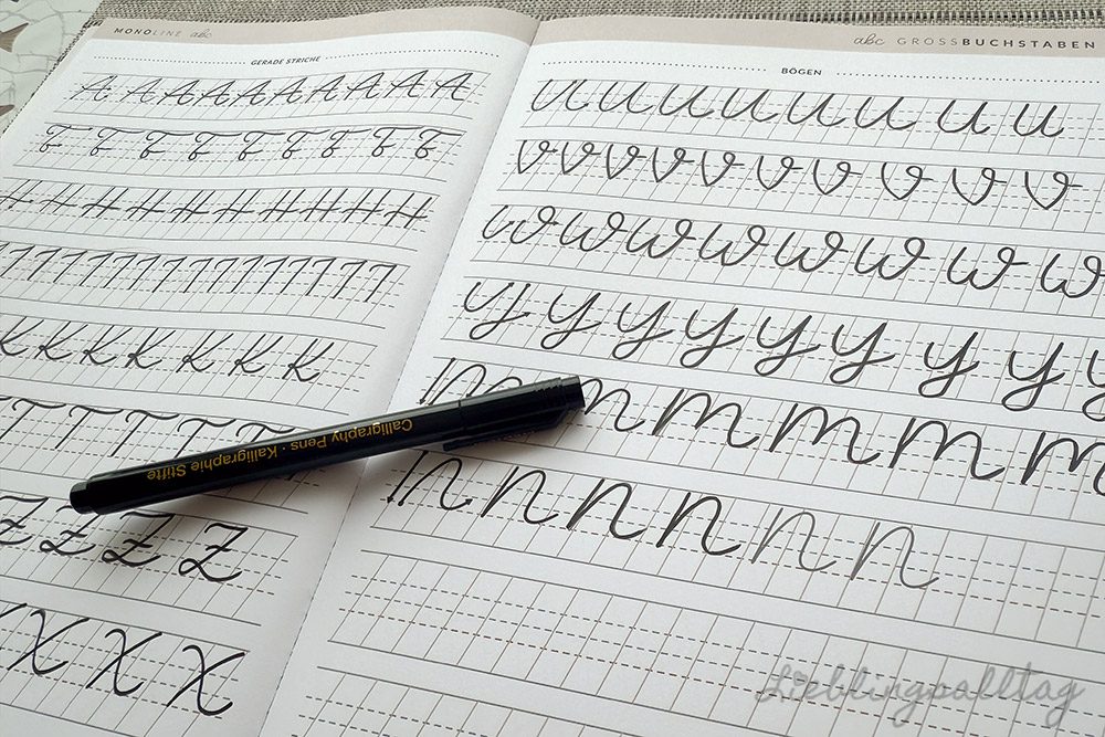 Handlettering im Urlaub