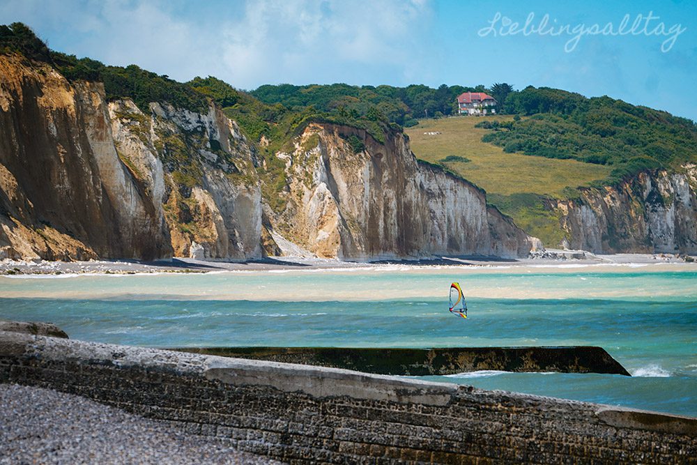 Steilklippen in der Normandie