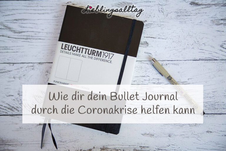 Bullet Journal hilft in der Coronakrise