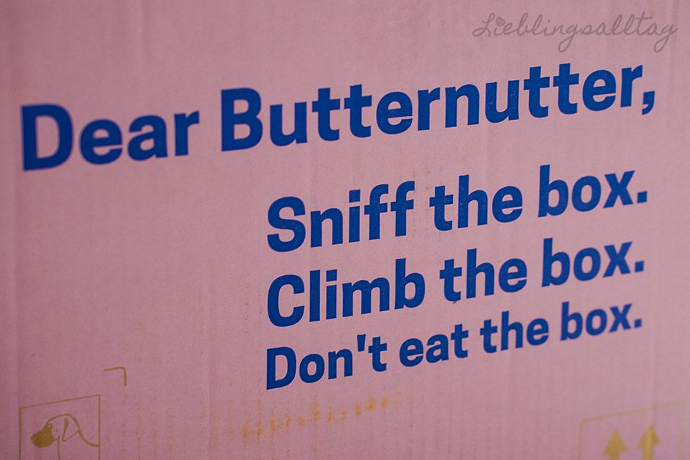 Bonnie testet die Butternut Box