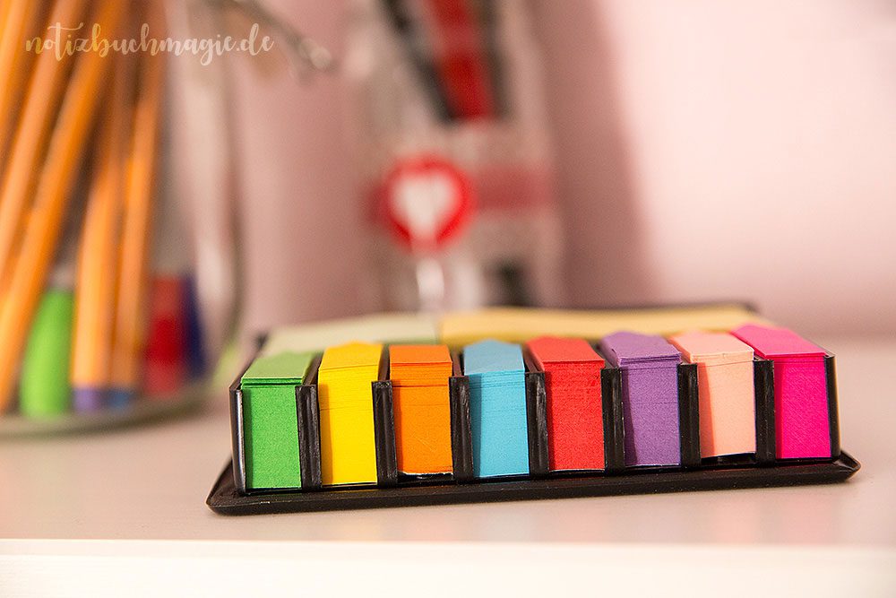 Post-Its helfen beim Color Coding