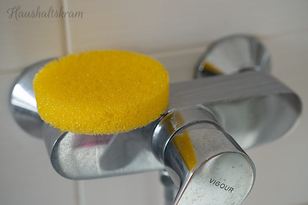 Armaturen in der Dusche reinigen