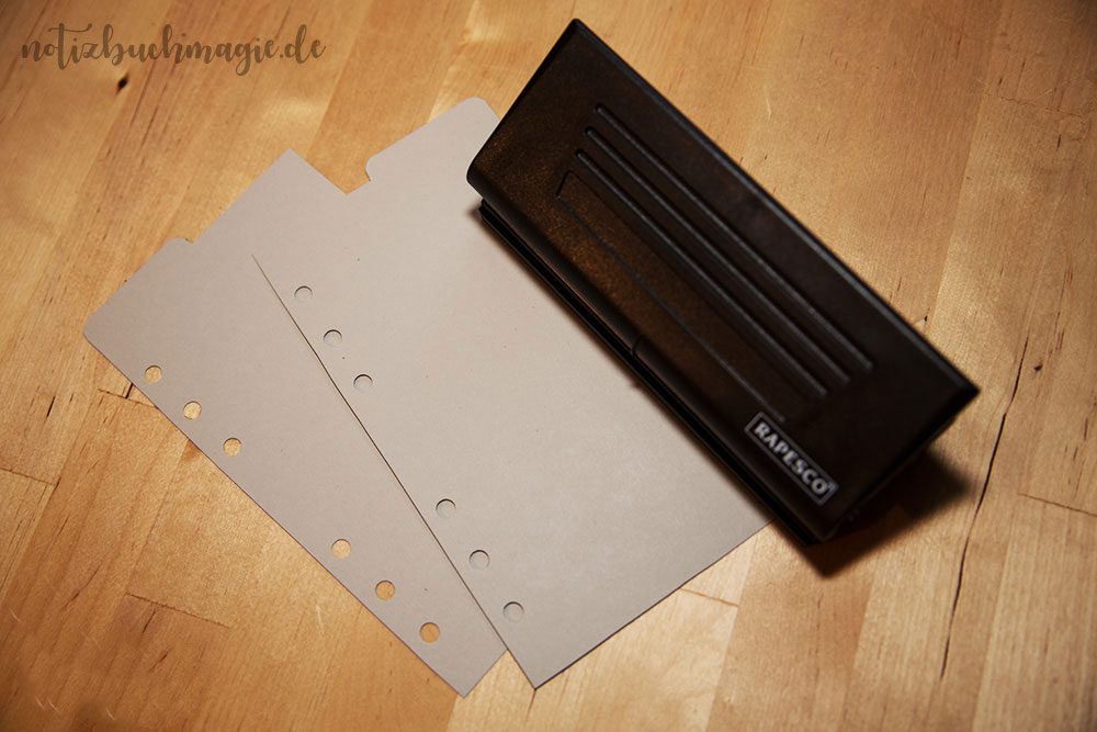 DIY-Divider für den Filofax basteln