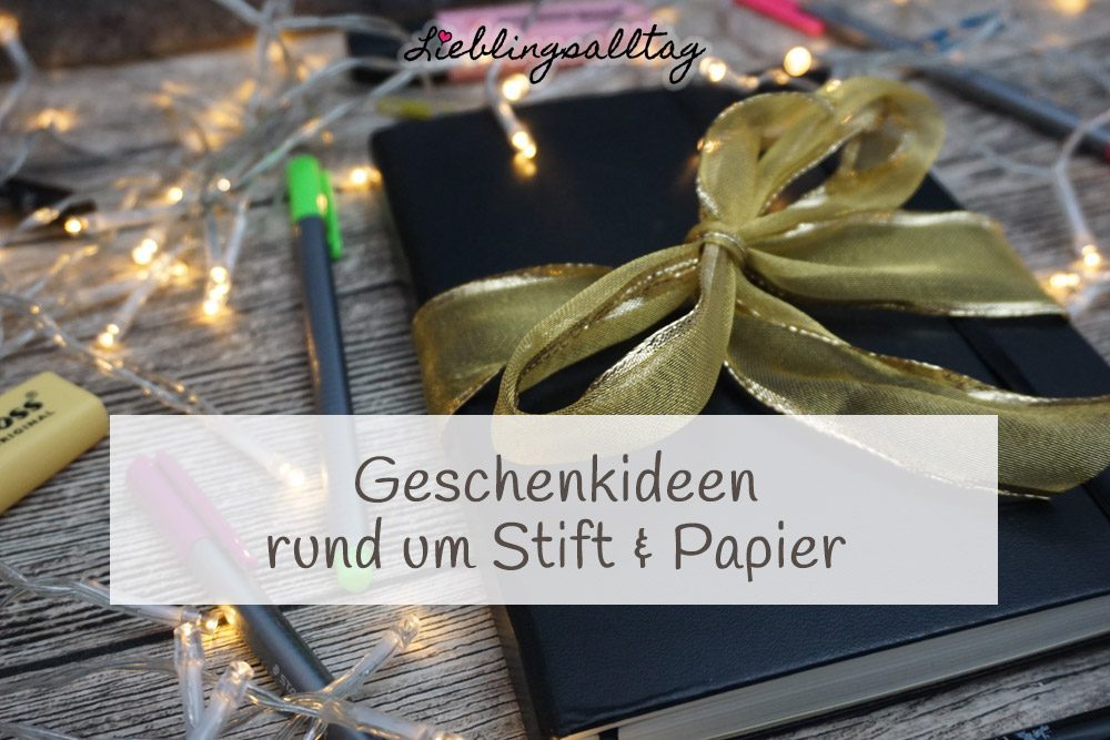 Geschenkideen rund um Stift und Papier