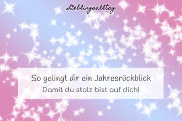Anleitung Jahresrückblick
