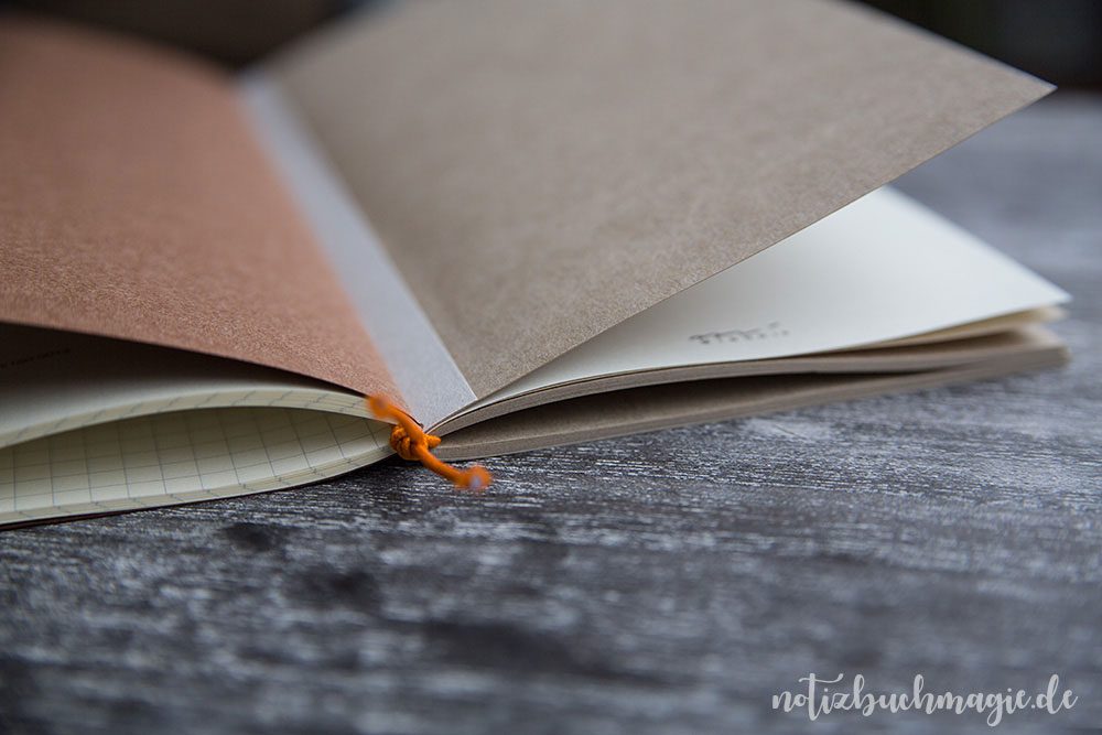 Hefte im Midori Traveler's Notebook binden