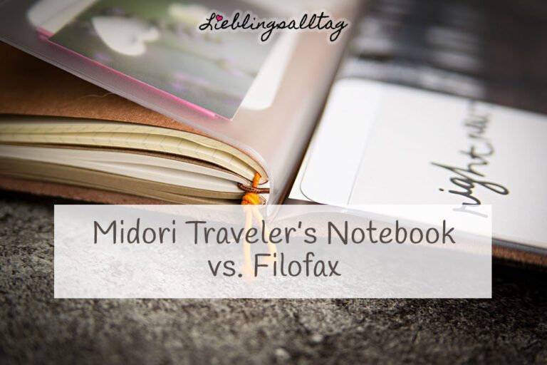 Midori Traveler’s Notebook vs. Filofax