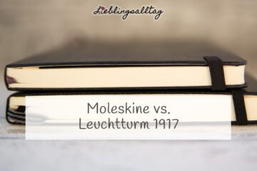 Moleskine vs. Leuchttrurm 1917