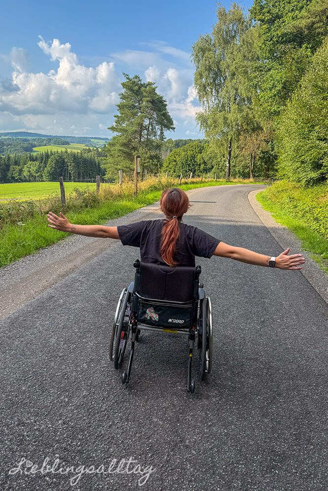 Mein neuer Rollstuhl