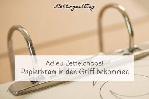 Papierkram organisieren