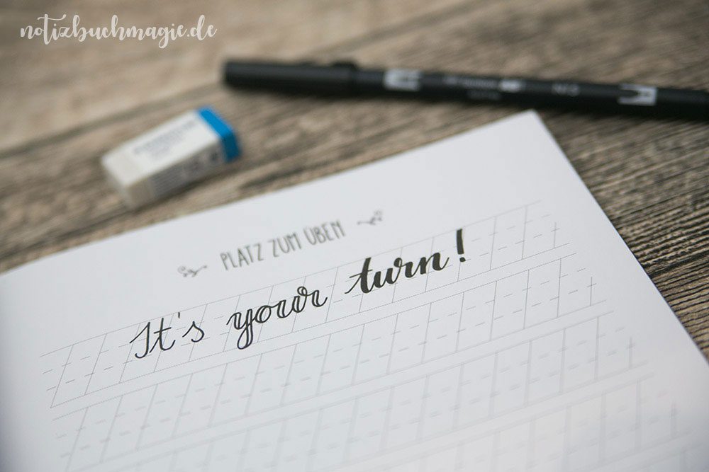 Rezension: Handlettering - Schöne Schriften Schritt für Schrit