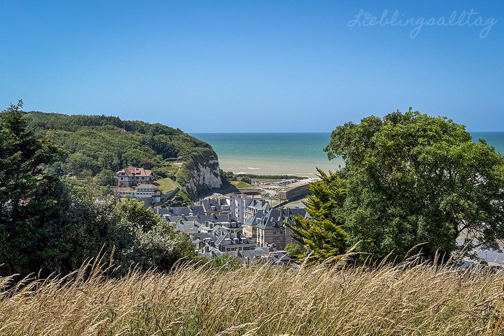 Blick auf Saint-Valéry-en-Caux