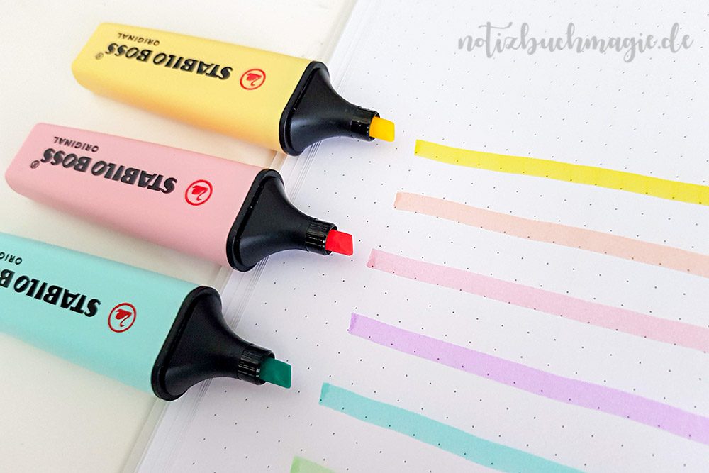 Im Test: Pastell-Textmarker von Stabilo