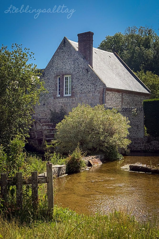 Wassermühle in Veules-les-Roses