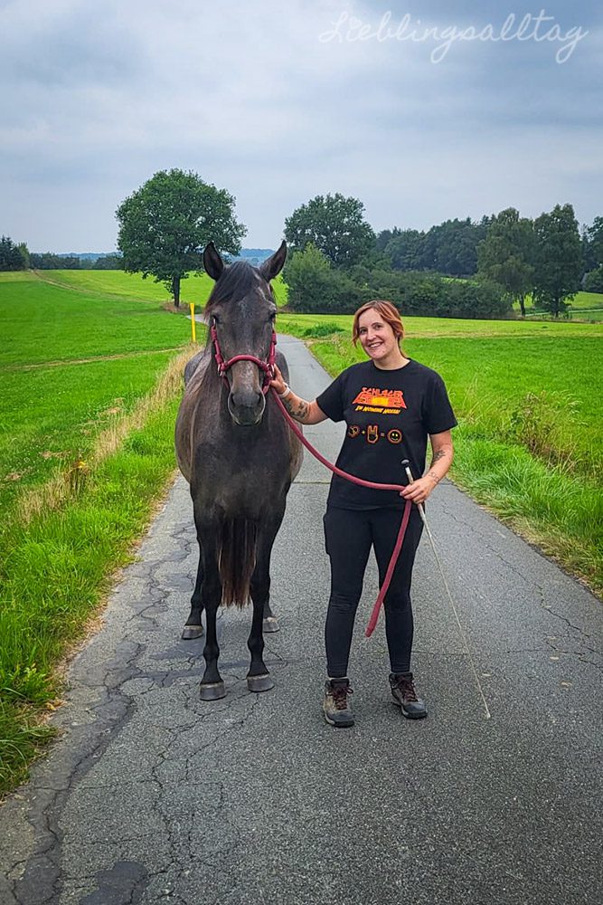 Spazierengehen mit Feli im August 2025