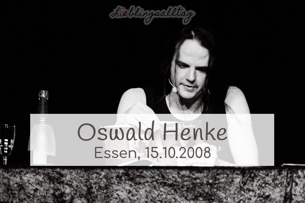 Oswald Henke @ Essen, 15.10.2008