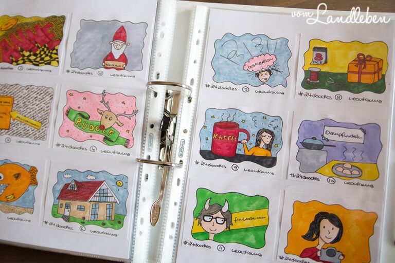 #24doodles - ein Sketchnote-Adventskalender