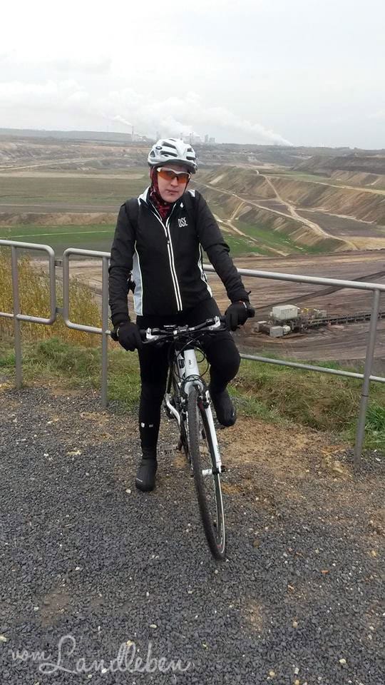 Radtour rund um den Braunkohle-Tagebau Garzweiler