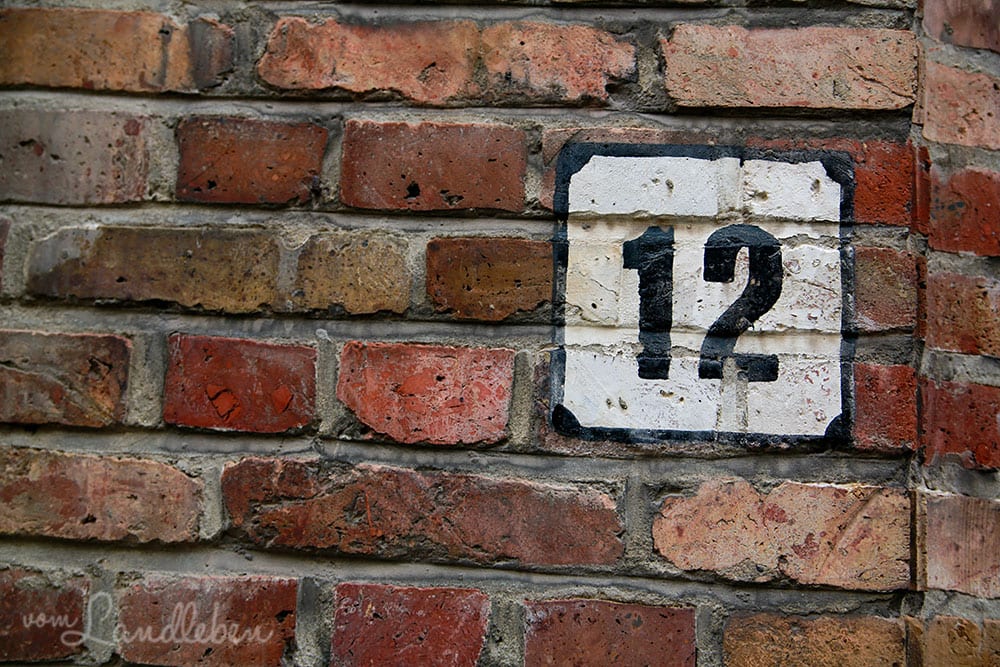 Hausnummern in Brügge