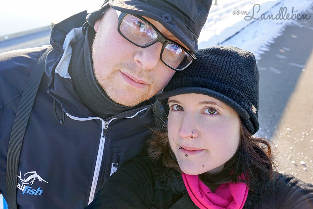 Selfie mit dem Besten an der Dhünntalsperre