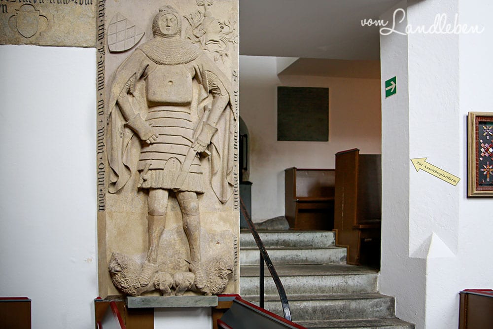 Felsenkirche in Idar-Oberstein - Epitaph des Ritters Phillip II
