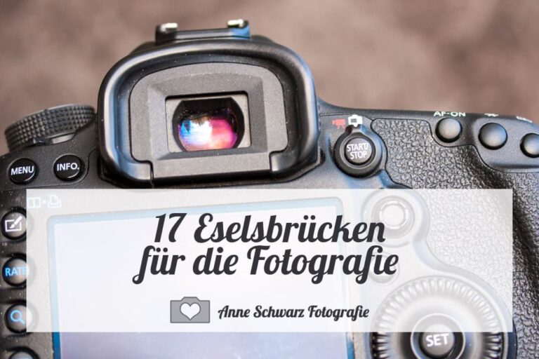 17 Eselsbrücken für die Fotografie