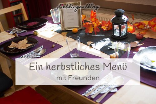 Herbstliches Menü