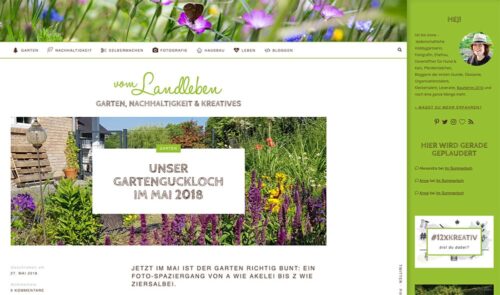 Layout vom-landleben.de ab Juni 2018