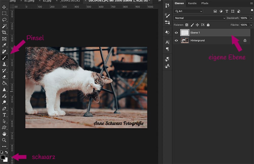 Logo als Pinsel einfügen in Photoshop