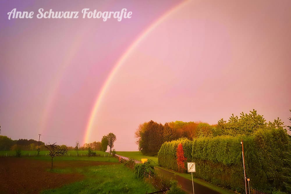 Luminar im Test - Bildbearbeitung Regenbogen