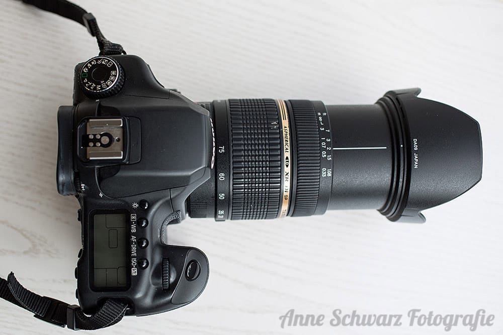 Objektiv: Tamron 28-75mm f/2.8