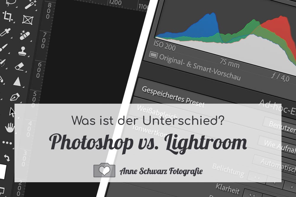 Photoshop vs. Lightroom – was ist der Unterschied?