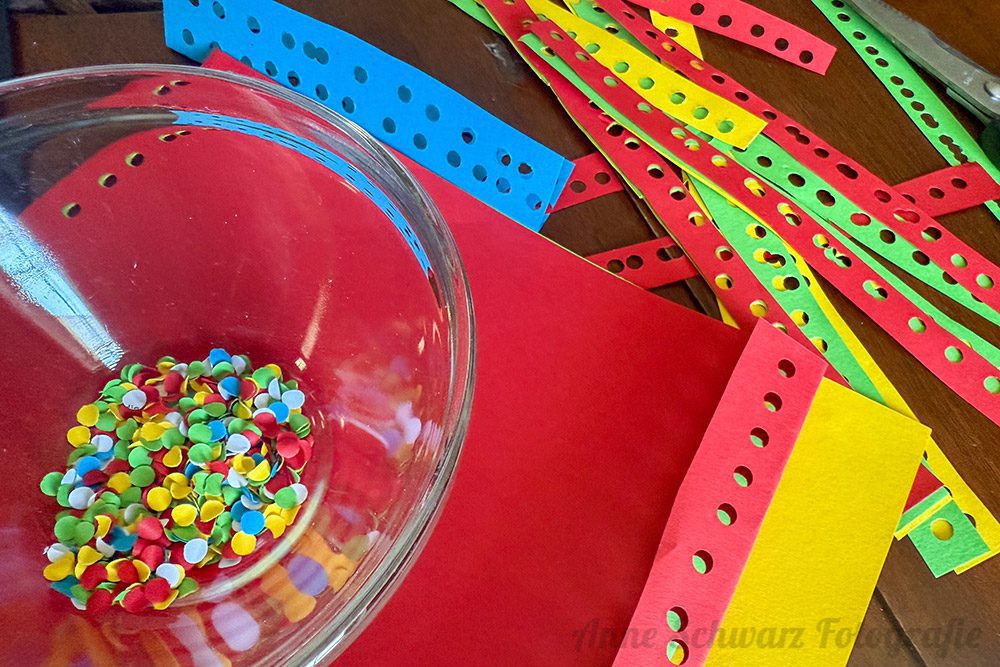 Projekt 52 - Konfetti - Making Of