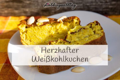 Rezept: herzhafter Weißkohlkuchen