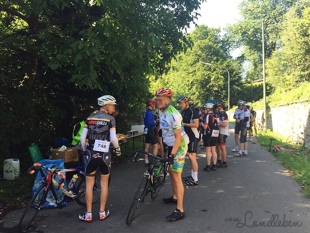 Verpflegungsstand bei der RTF Siegburg 2015