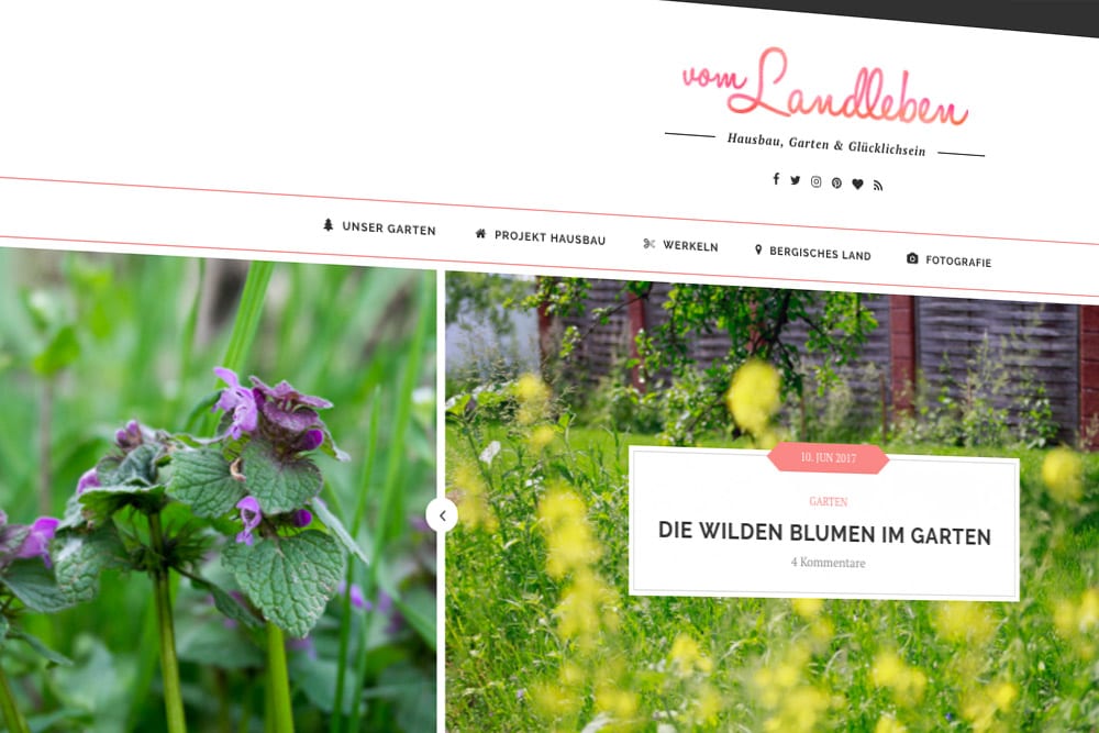 Layout vom-landleben.de ab Juni 2017