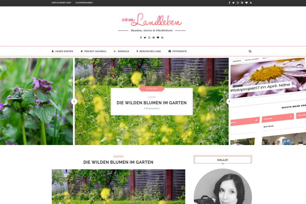 Layout vom-landleben.de ab Juni 2017