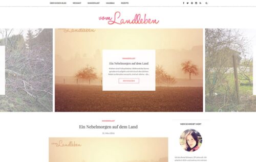 Screenshot vom-landleben.de April 2016