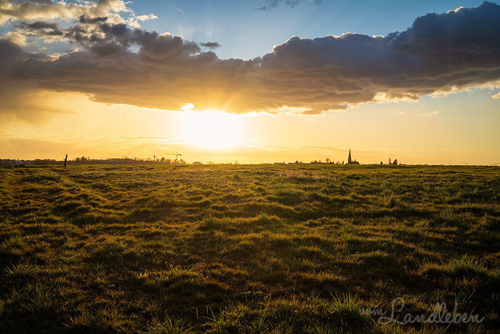 Sonnenuntergang bei Neunkirchen-Seelscheid