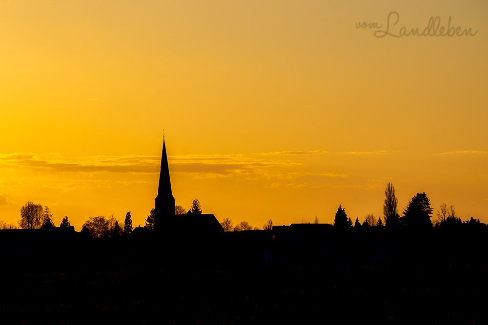 Sonnenuntergang bei Neunkirchen-Seelscheid