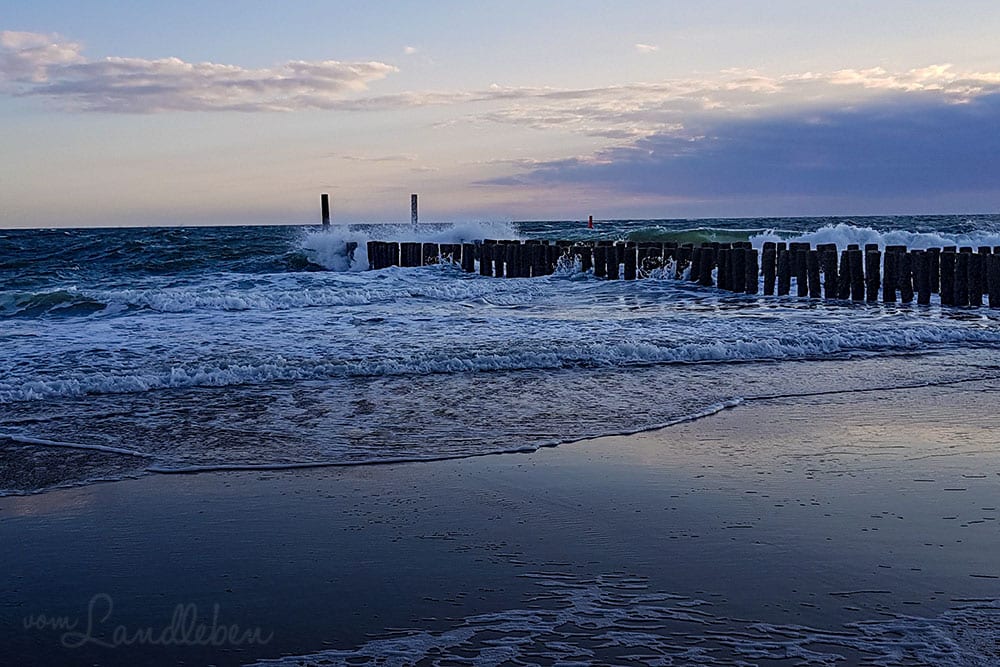 Abends am Strand in Zoutelande - Juni 2019