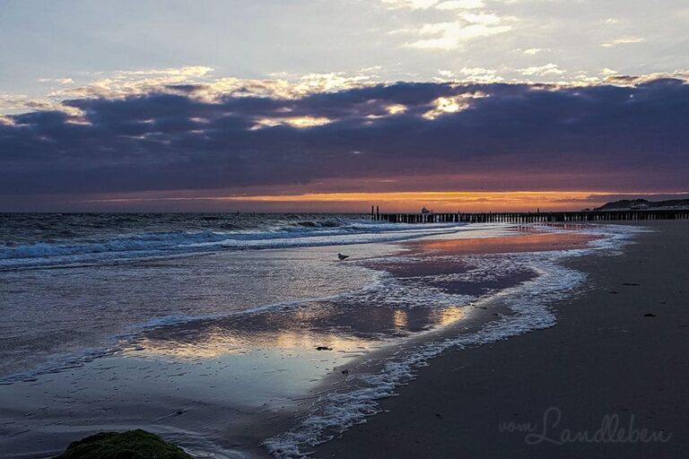 Abends am Strand in Zoutelande – Juni 2019