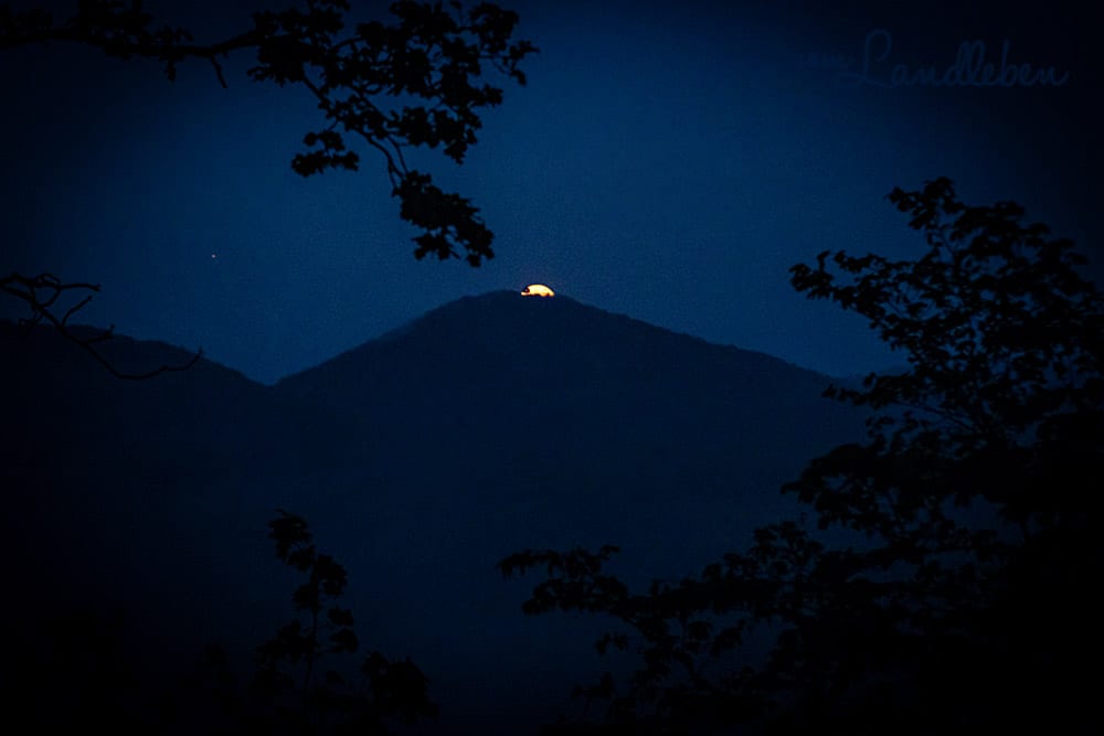 Vollmond im Siebengebirge