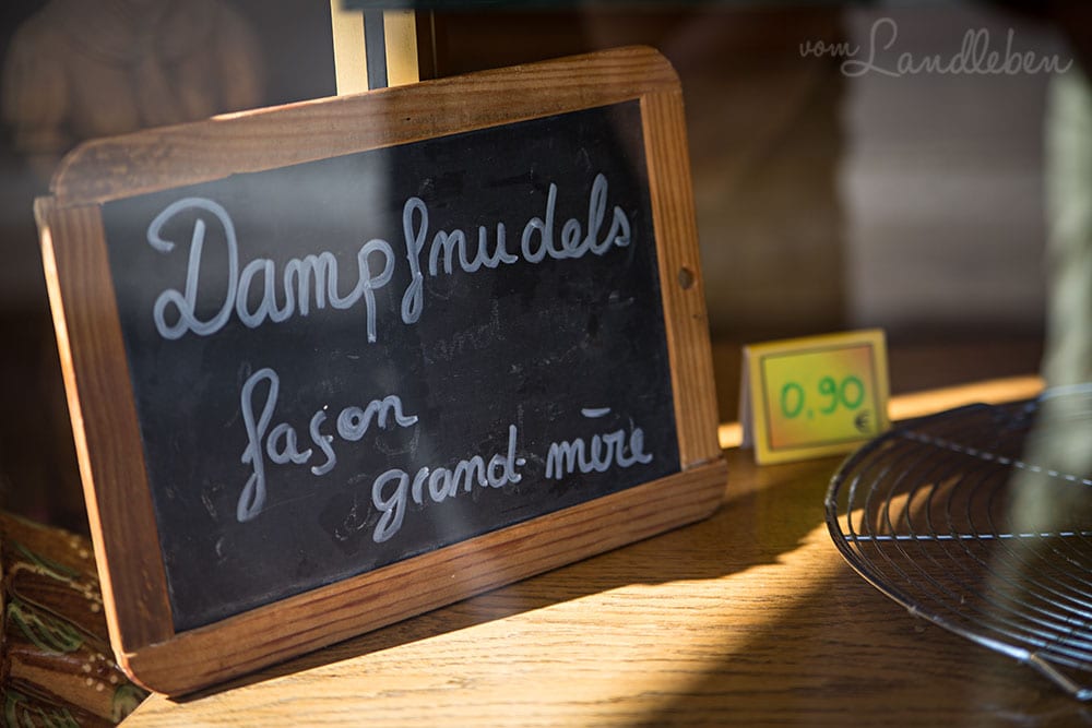 Dampfnudles - Spezialität in Wissembourg