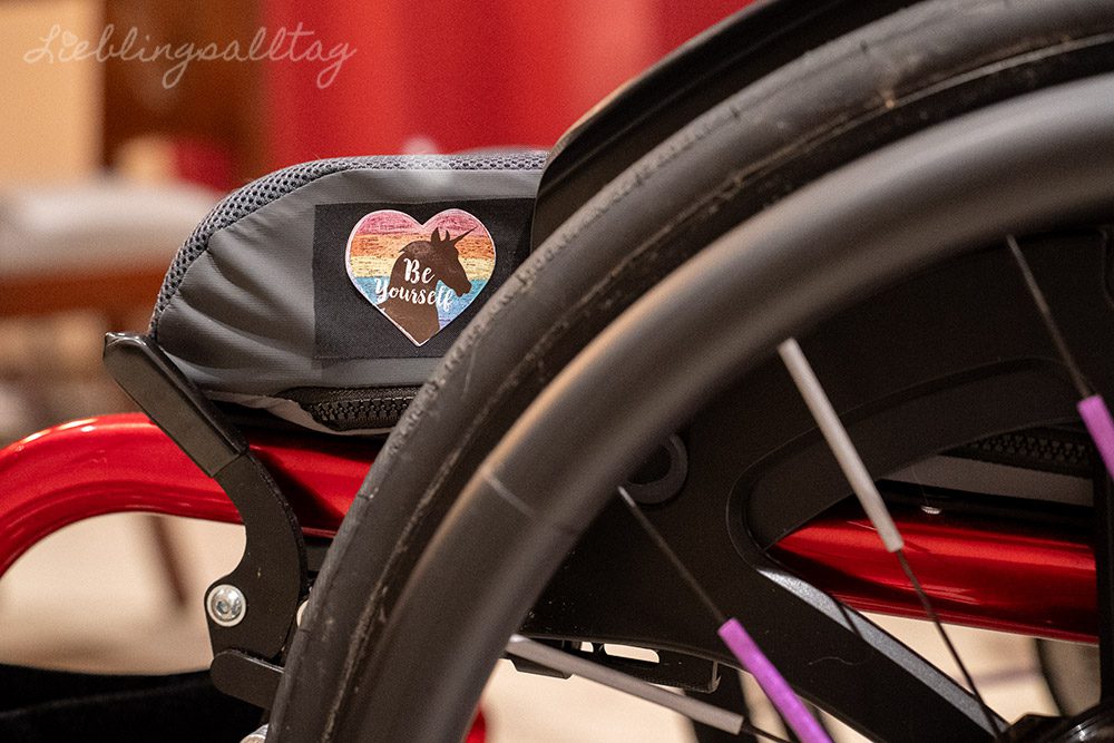 Neues Sitzkissen im Rollstuhl