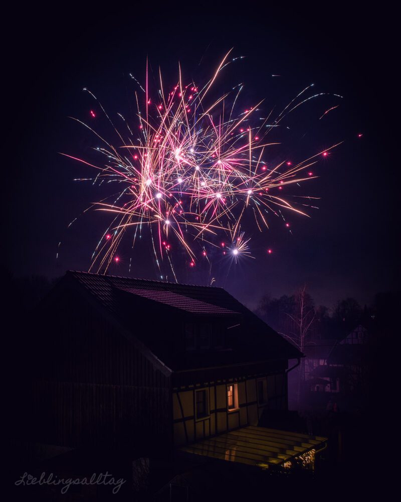 Feuerwerk an Silvester 2025