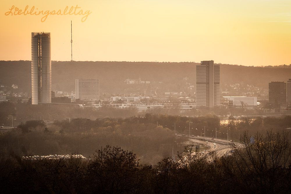 Blick vom Dornheckensee über Bonn