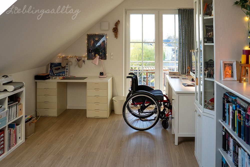 Kreativbereich im Arbeitszimmer